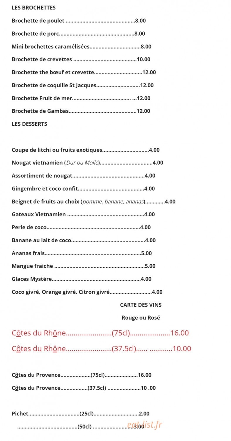 Jade D'asie — carte page 9