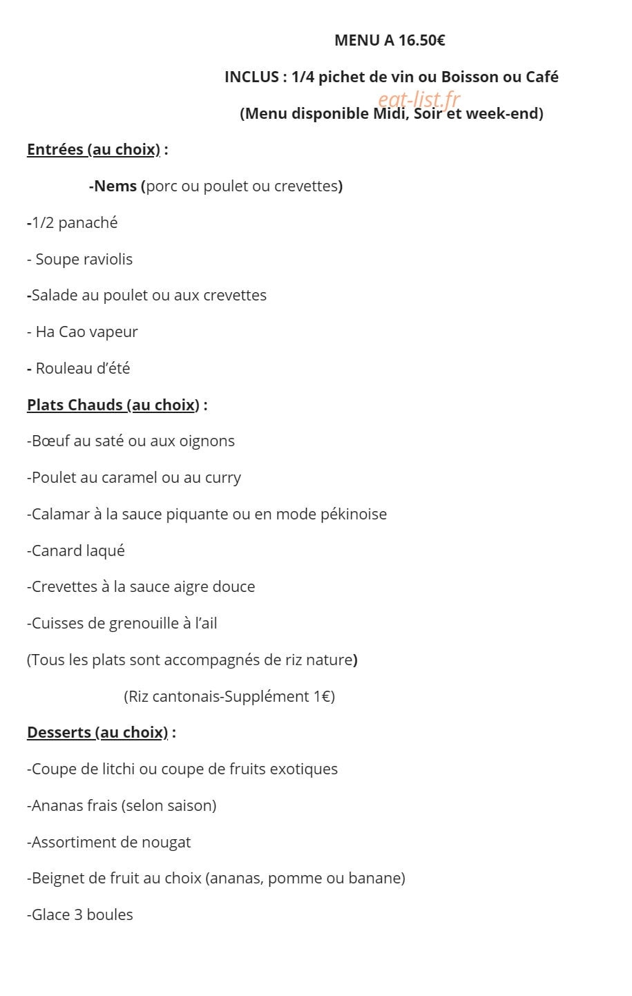 Jade D'asie — carte page 11