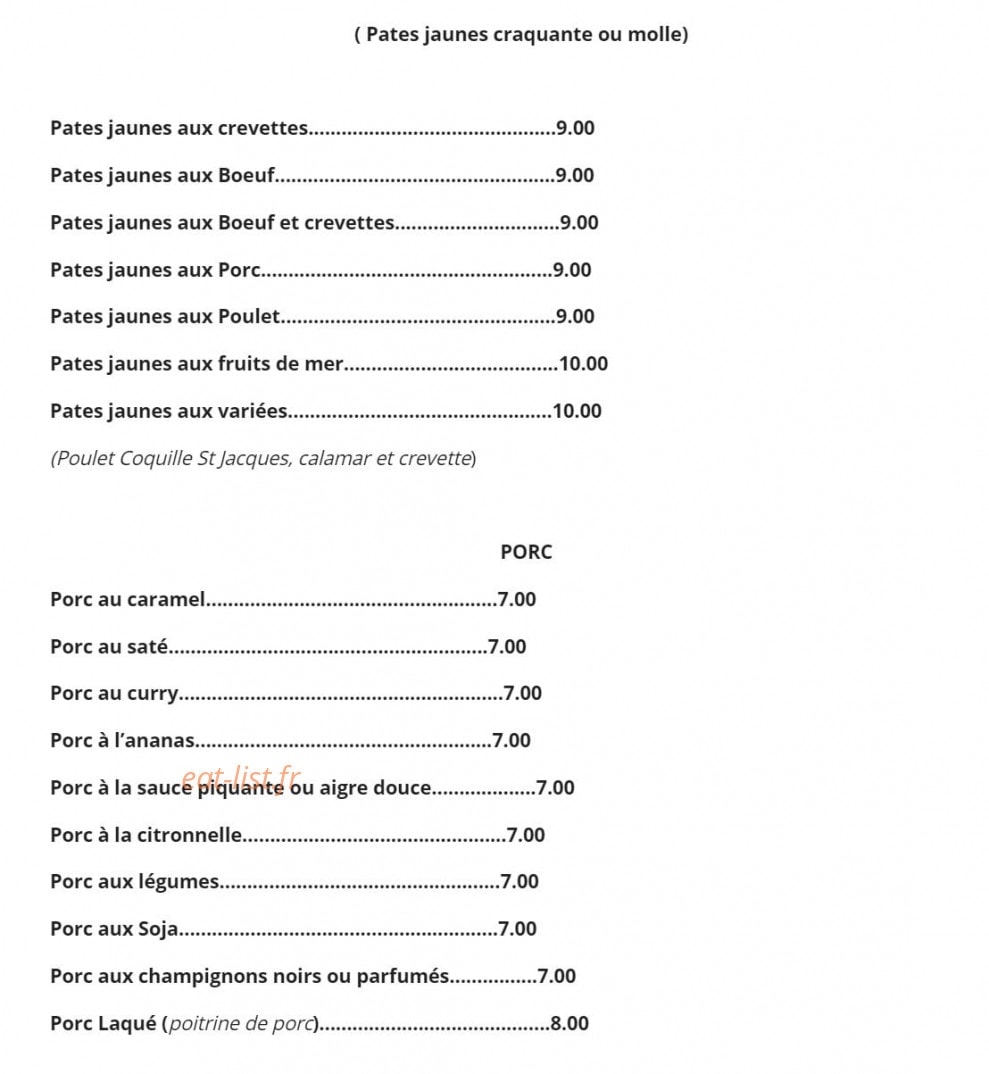 Jade D'asie — carte page 4