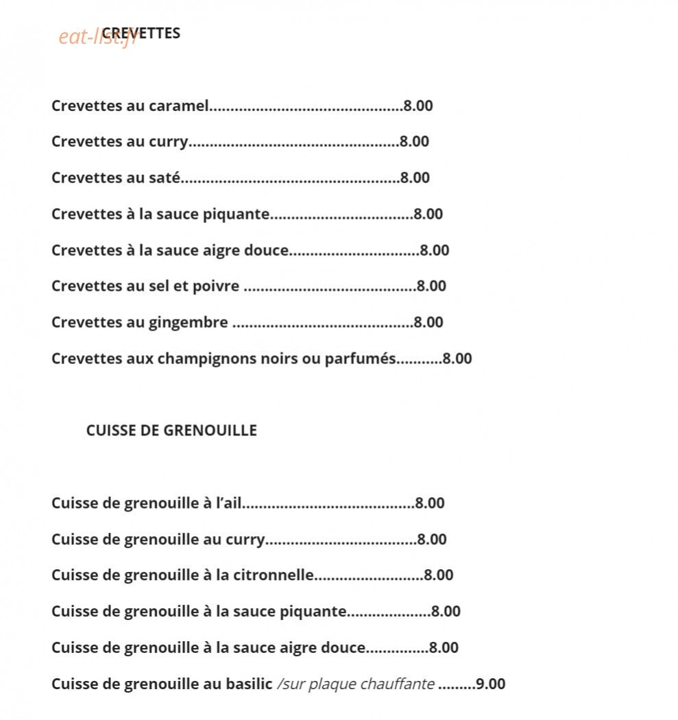 Jade D'asie — carte page 7