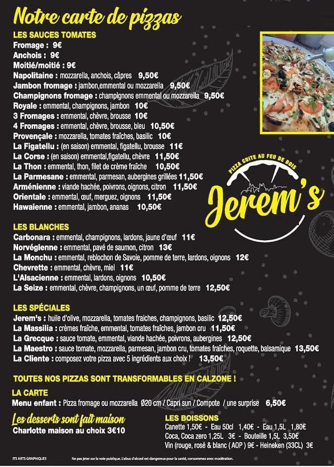 Jerem's — carte page 2