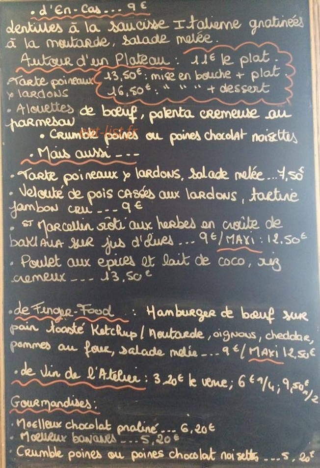 L'atelier Dkalé — carte page 1