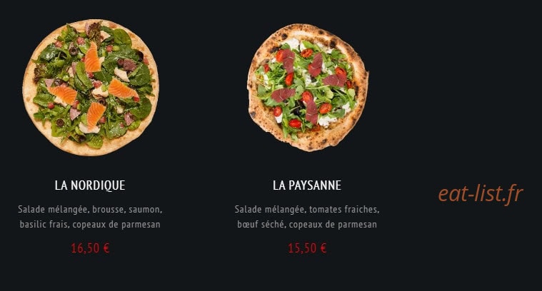 La Pizz’a Najette — carte page 6