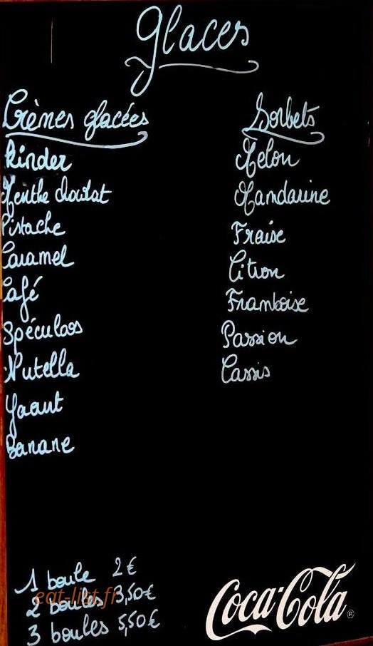 Le Cinéma Café — carte page 2