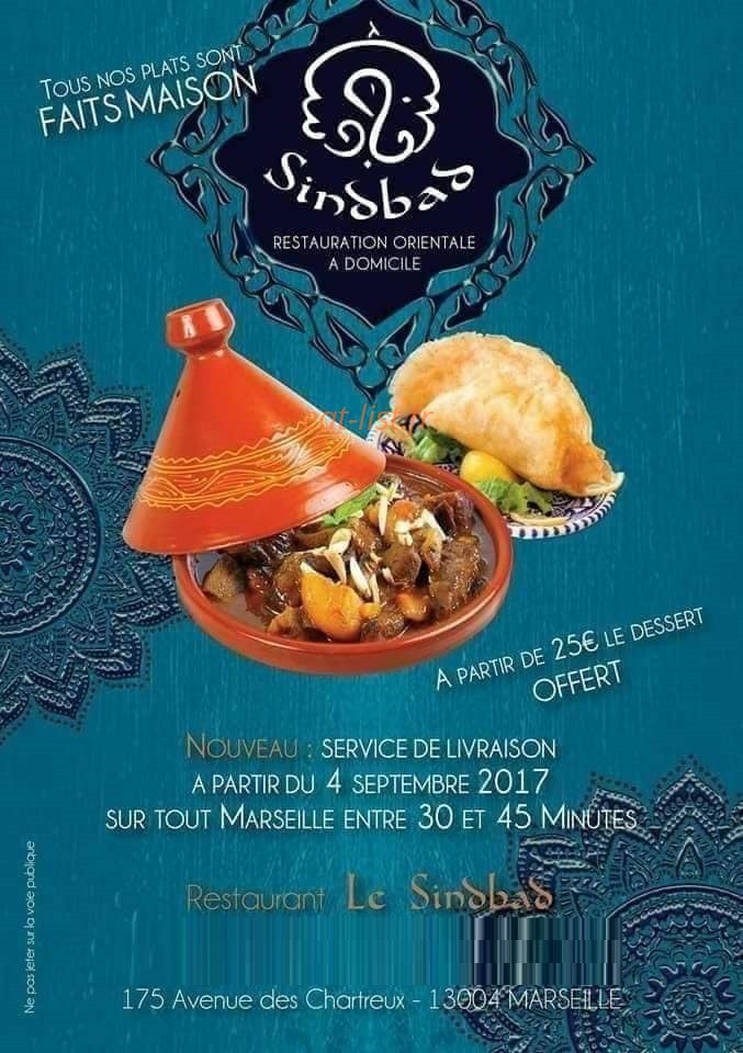 Le Sindbad — carte page 1