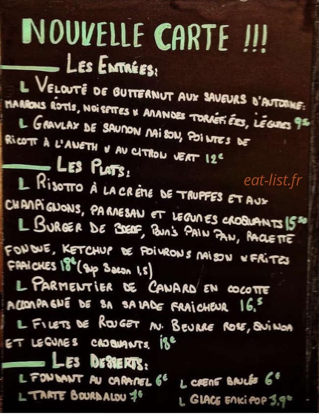 Marché Noir — carte page 1