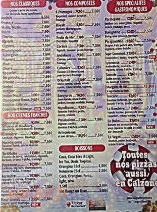 Morgane de tes pizzas — carte page 2