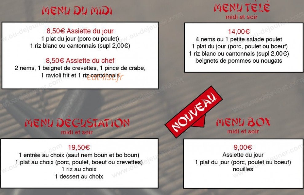 Ô Nem — carte page 1