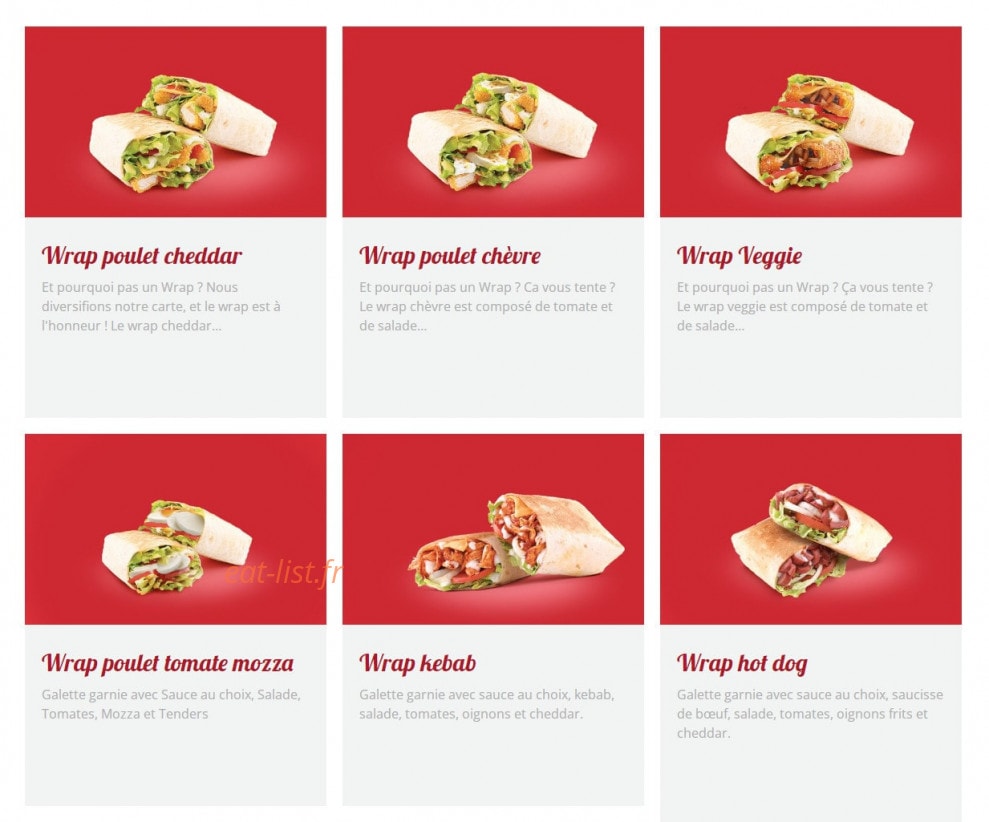 Tacos Avenue — carte page 6