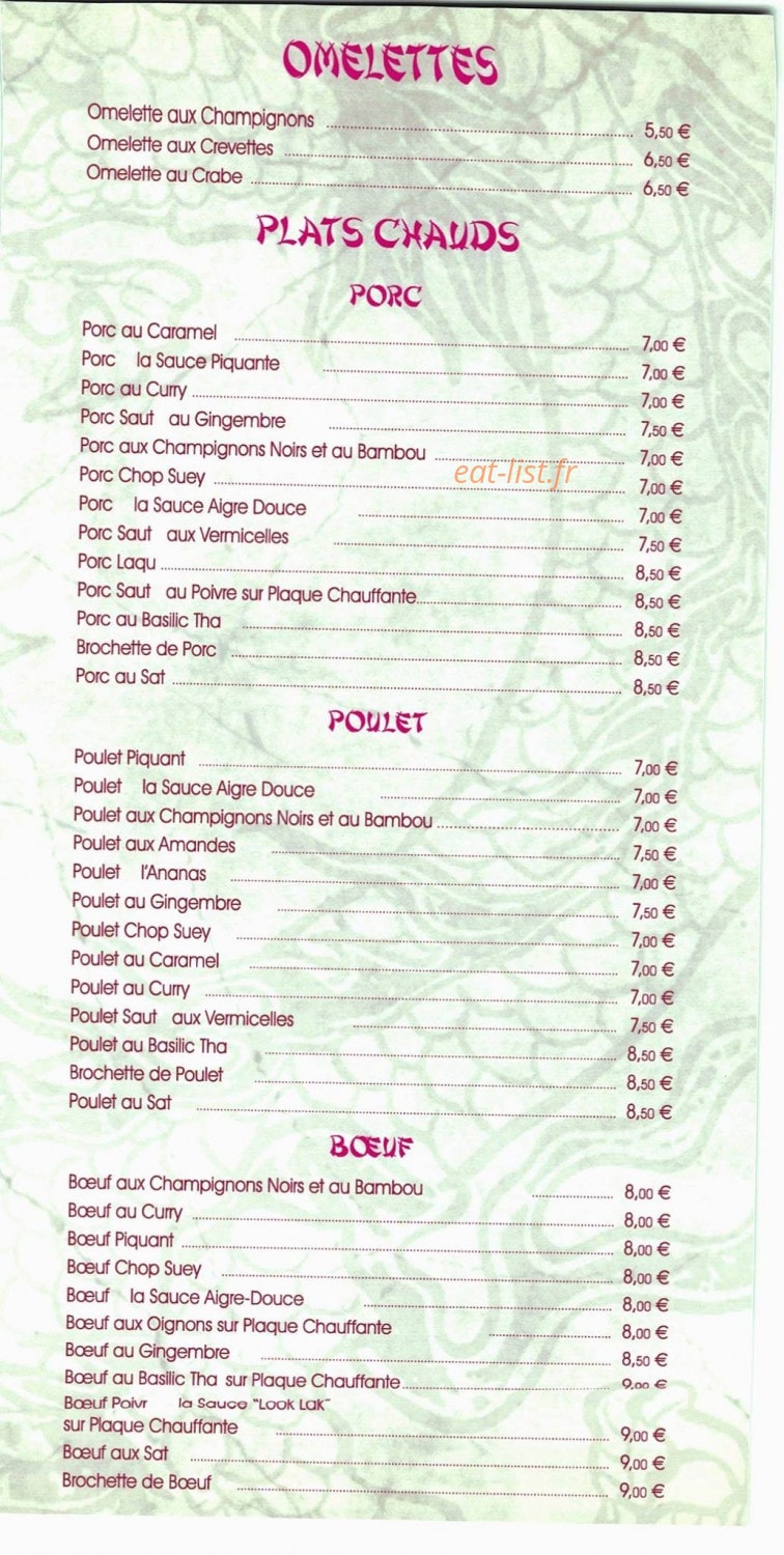 Dragon d'Asie — carte page 3