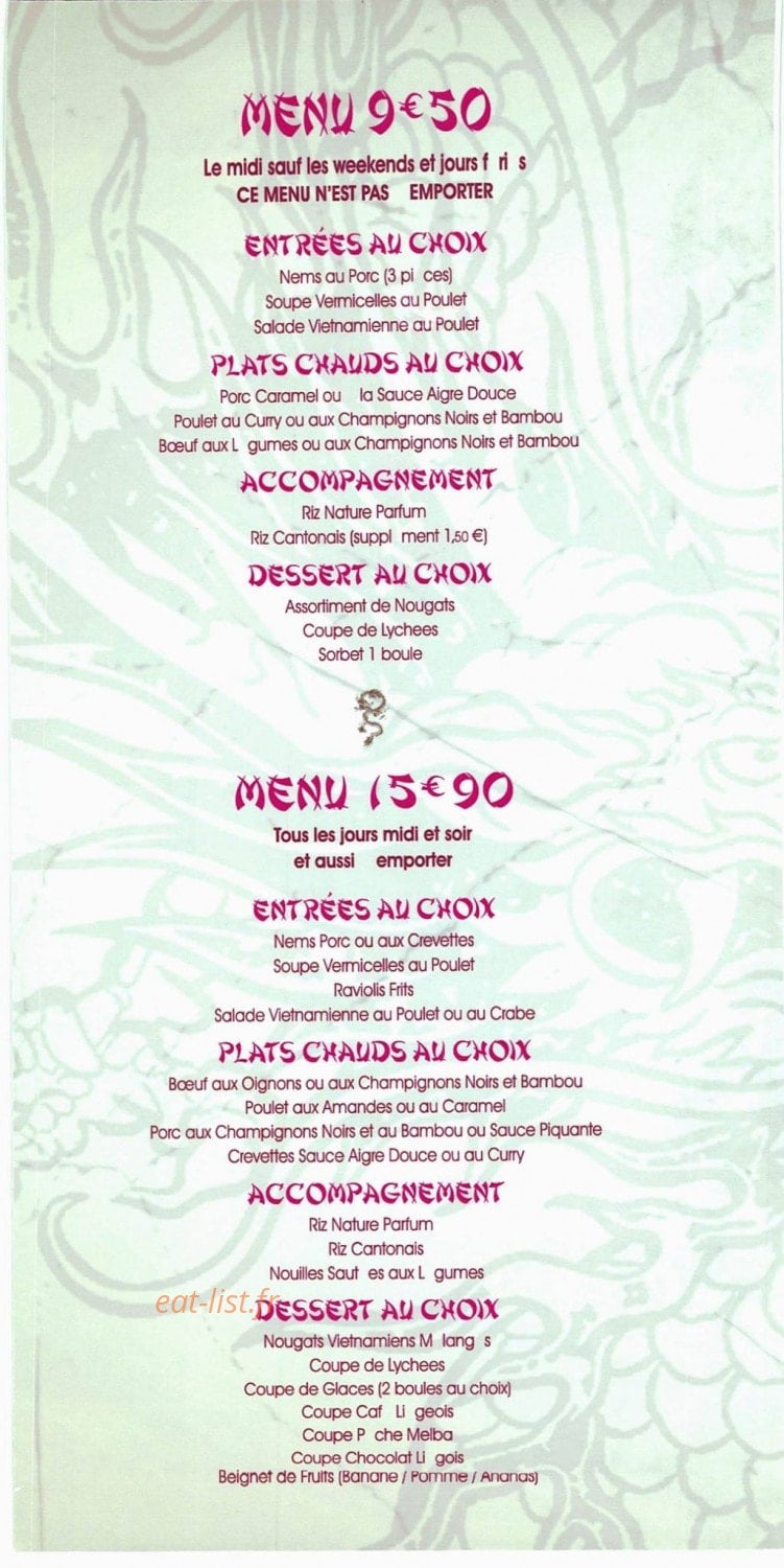 Dragon d'Asie — carte page 6