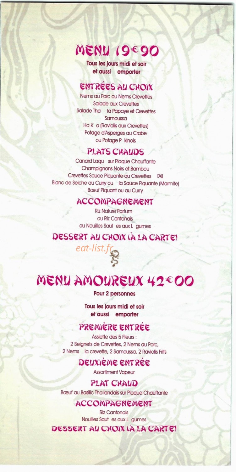 Dragon d'Asie — carte page 7