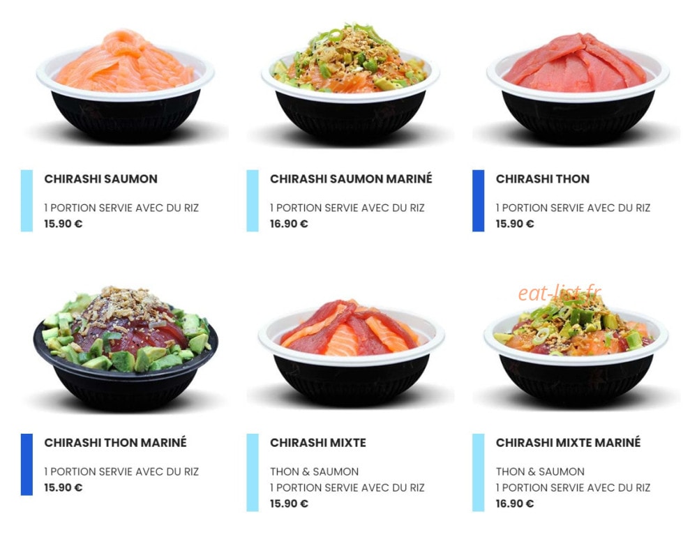 Easy Sushi — carte page 12