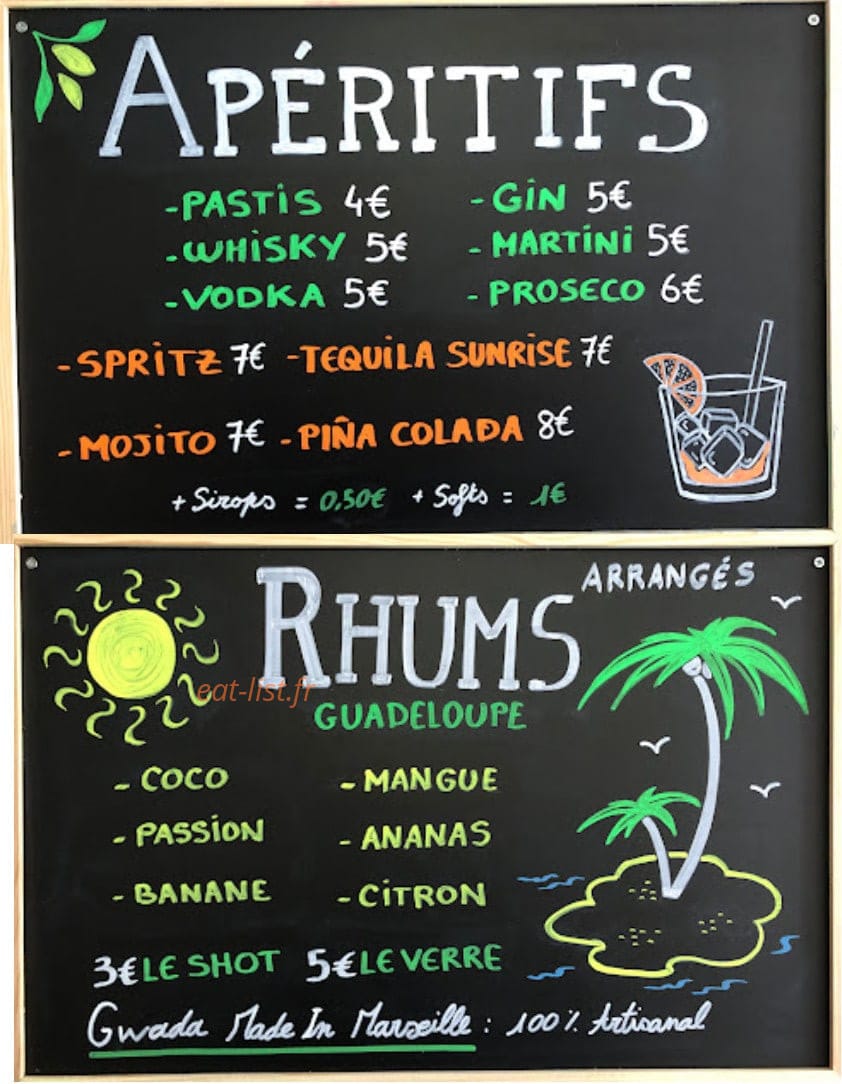 La Piccoline — carte page 7