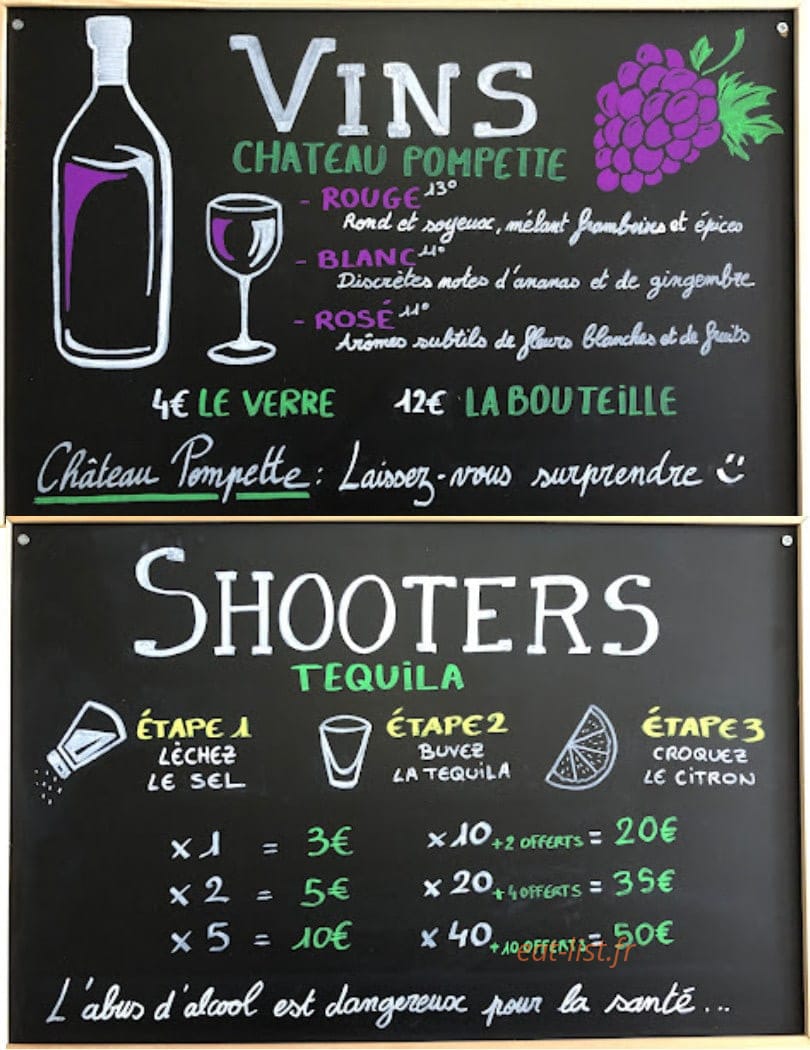 La Piccoline — carte page 4