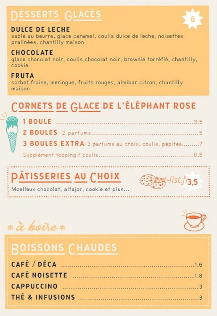 La Santita — carte page 4