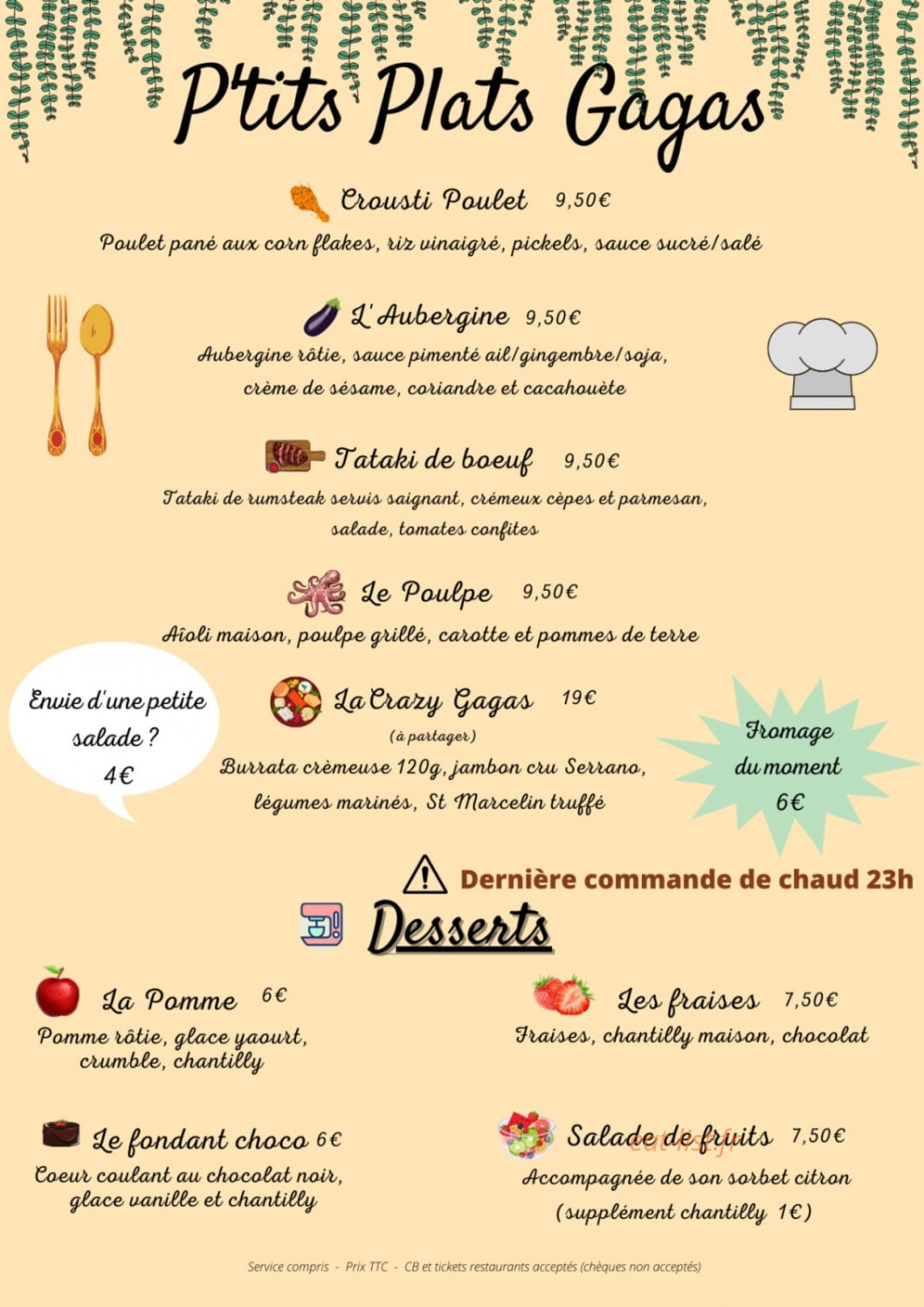 Les Gagas — carte page 3