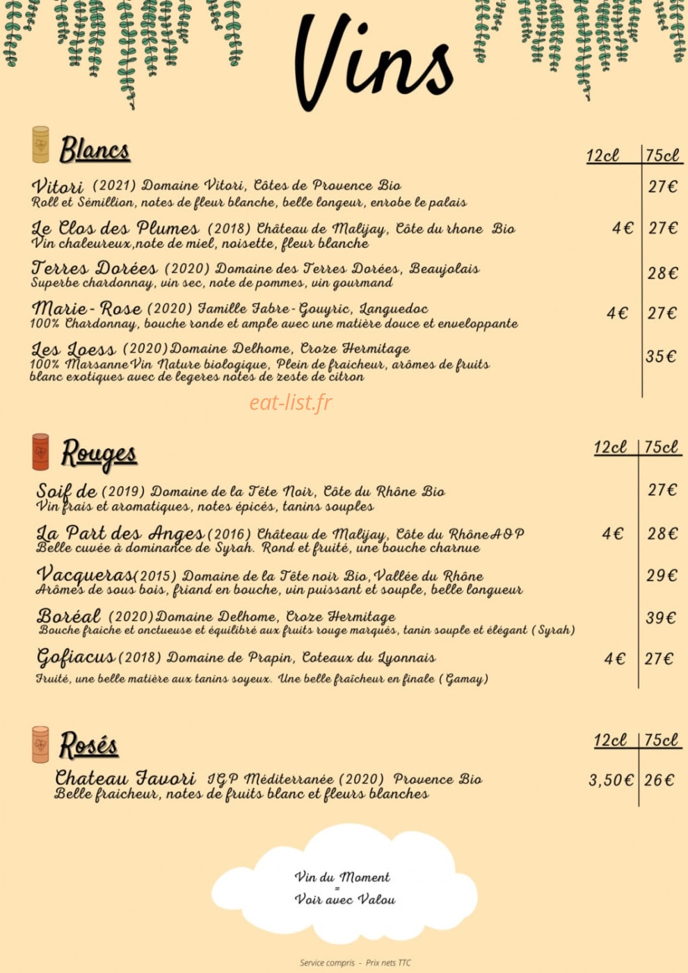 Les Gagas — carte page 6
