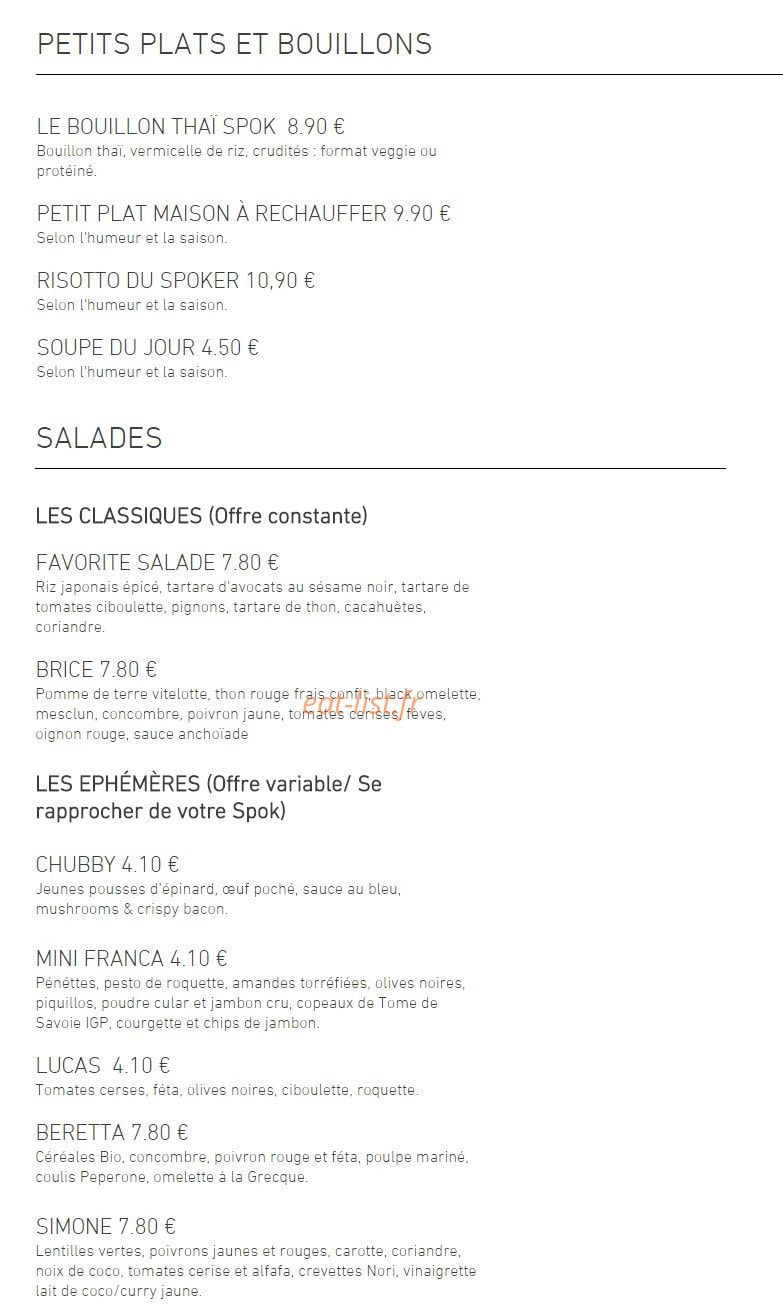 Spok — carte page 3