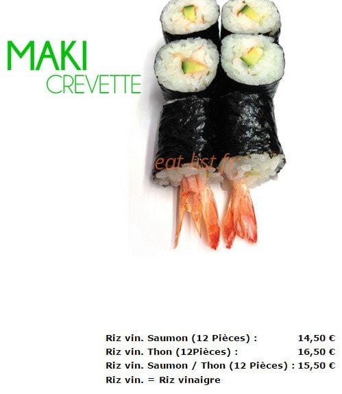 Sushi by nem — carte page 8