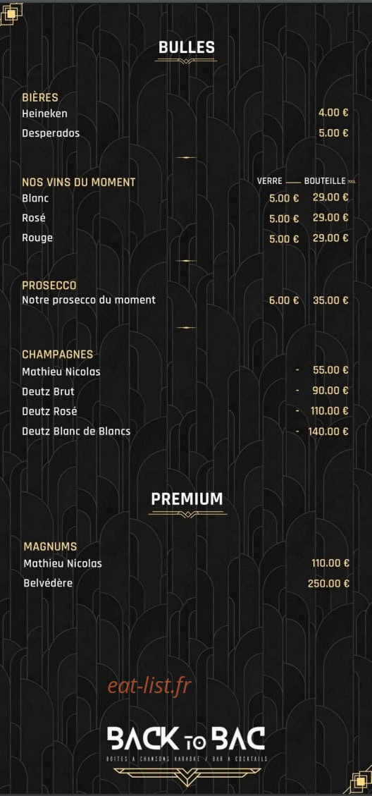 Back to bac — carte page 4