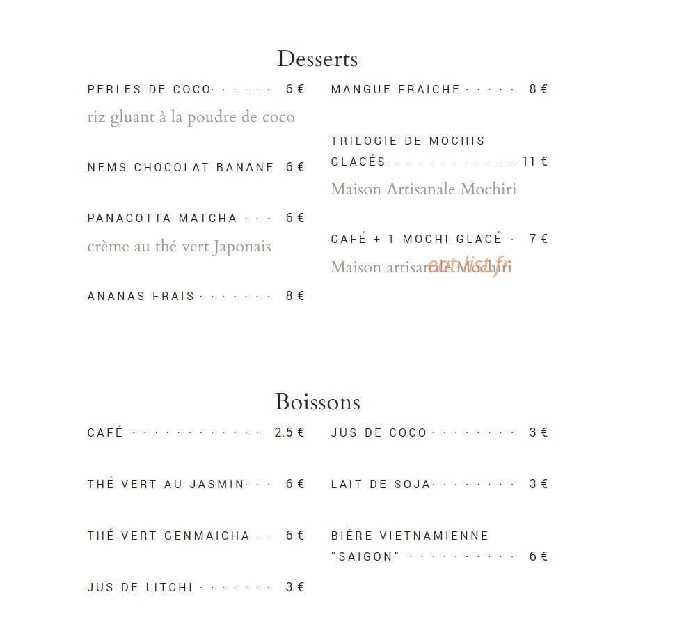 Bao — carte page 3