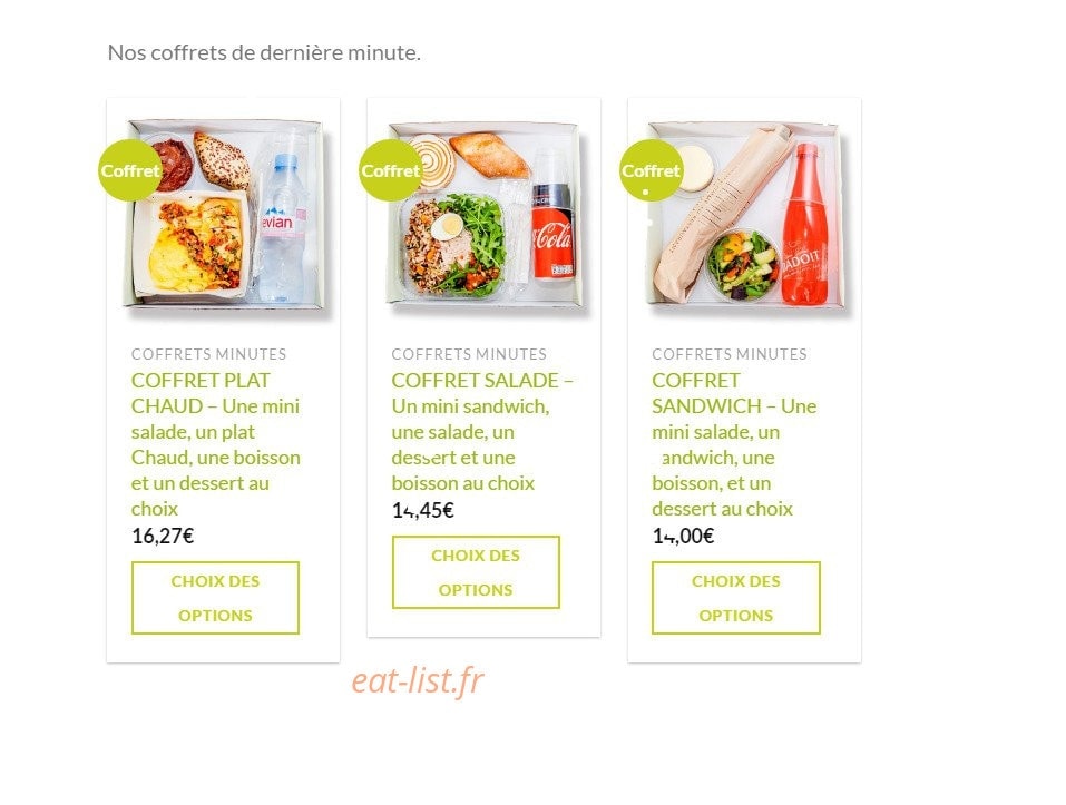 Bistro Massilia — carte page 10
