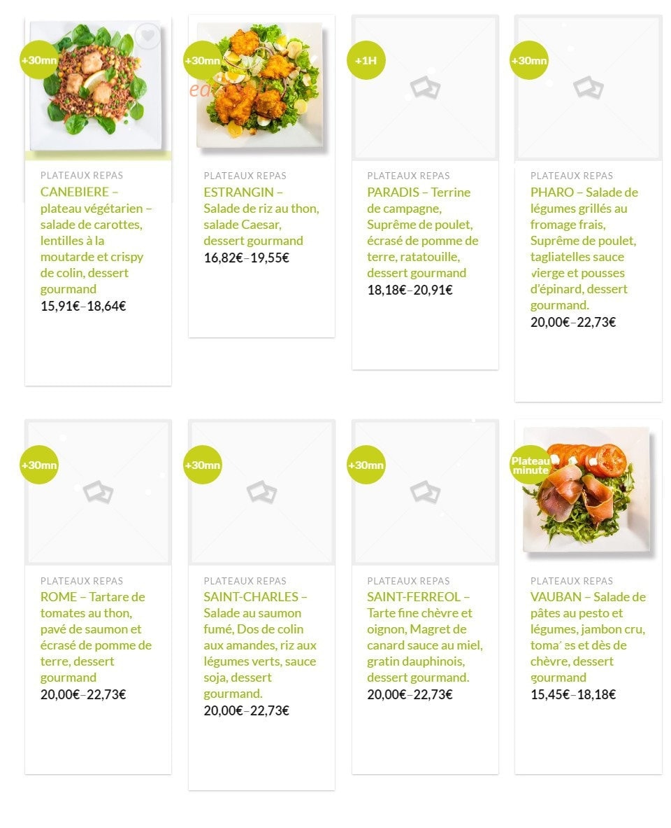 Bistro Massilia — carte page 12