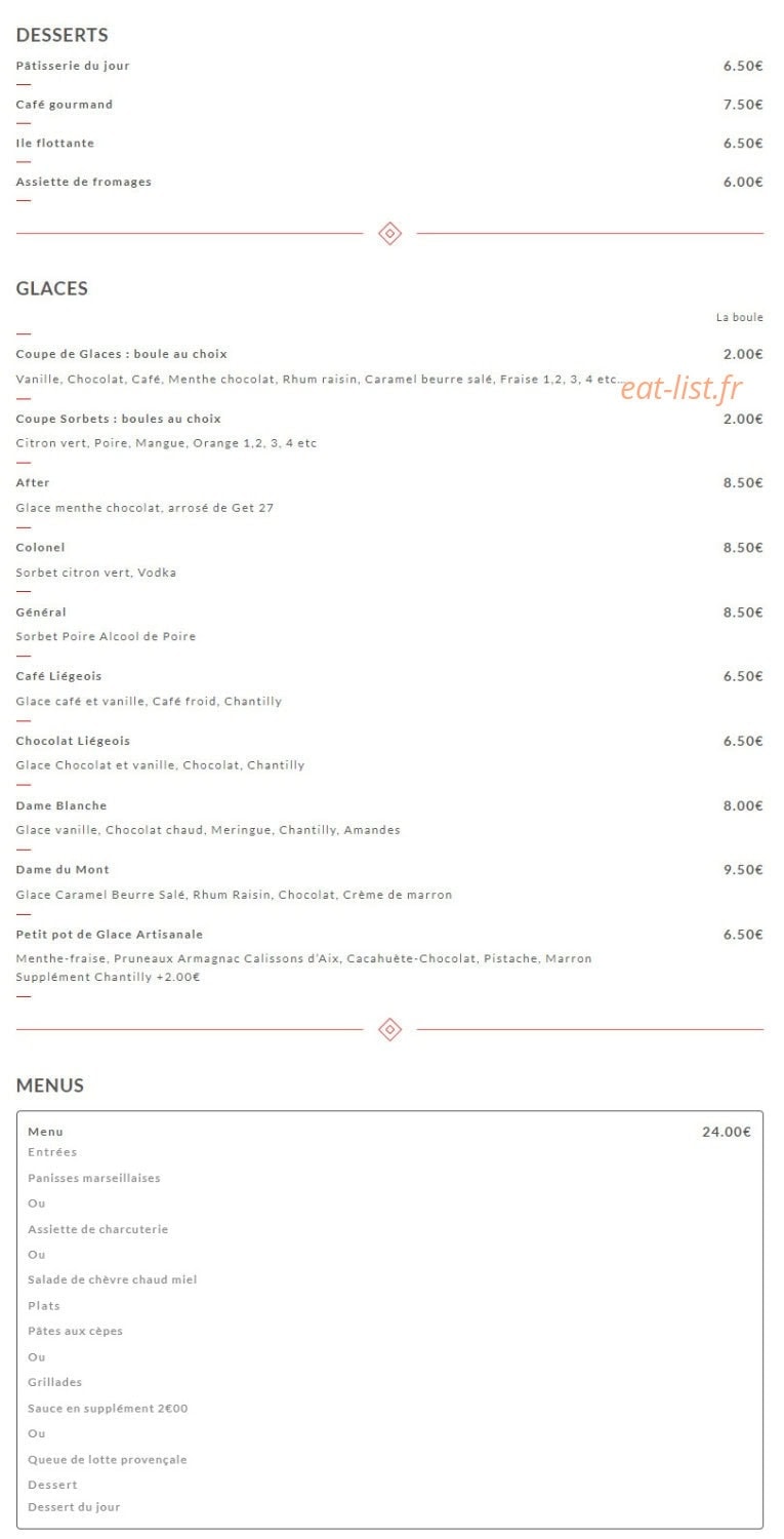 Chez Nous — carte page 2