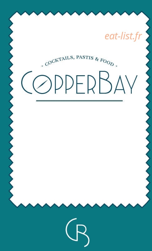 CopperBay — carte page 1