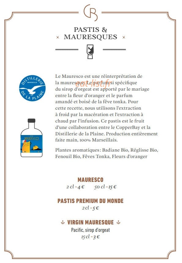 CopperBay — carte page 13