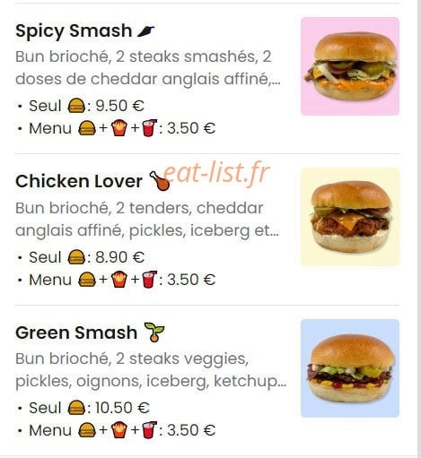 FeedMe — carte page 6