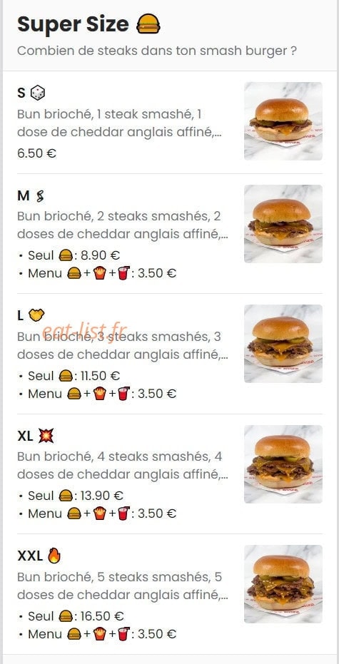 FeedMe — carte page 2