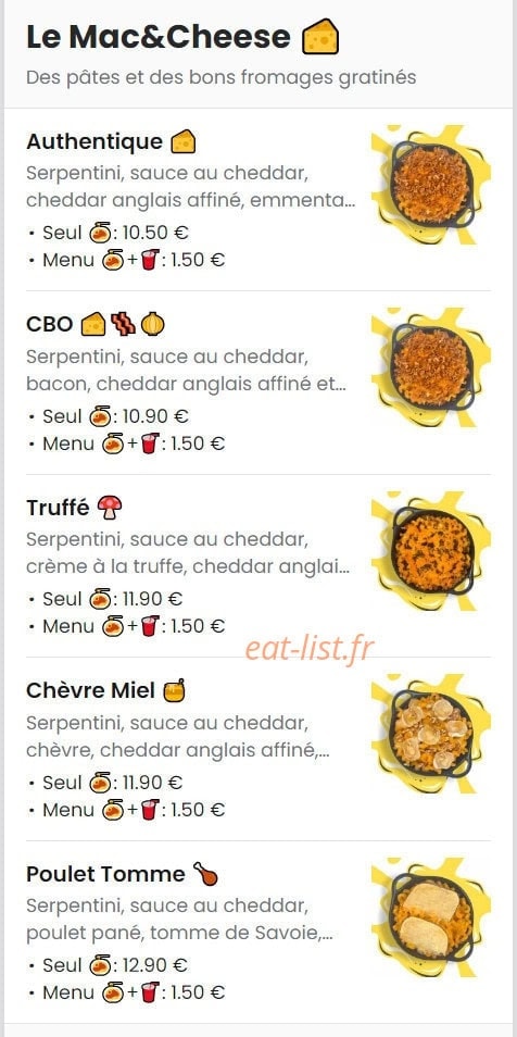 FeedMe — carte page 1