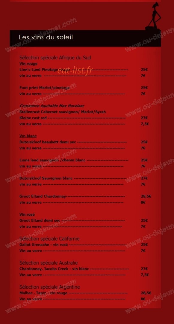 Jin Jiang express — carte page 1