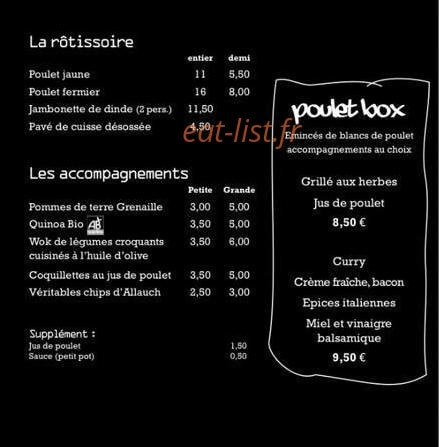 L'aile ou la Cuisse — carte page 2