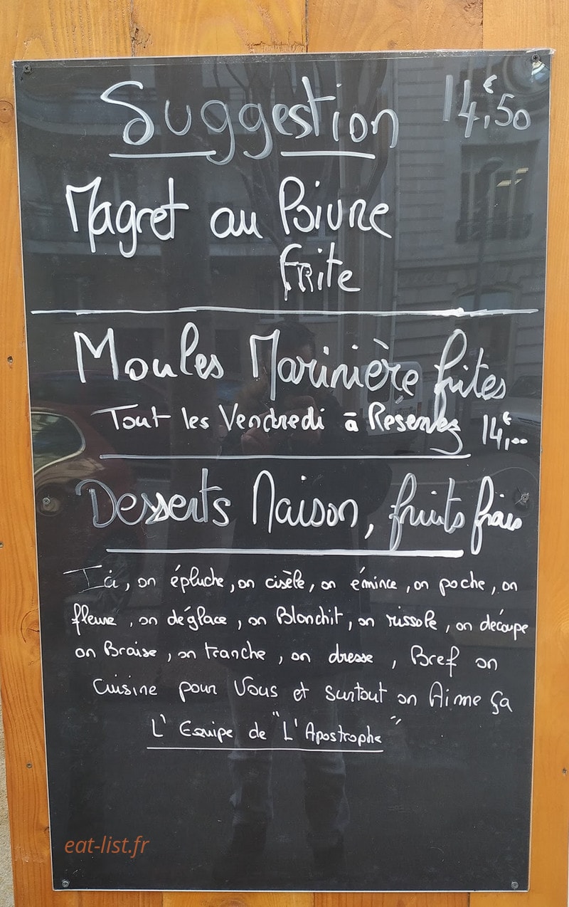 L'Apostrophe — carte page 1