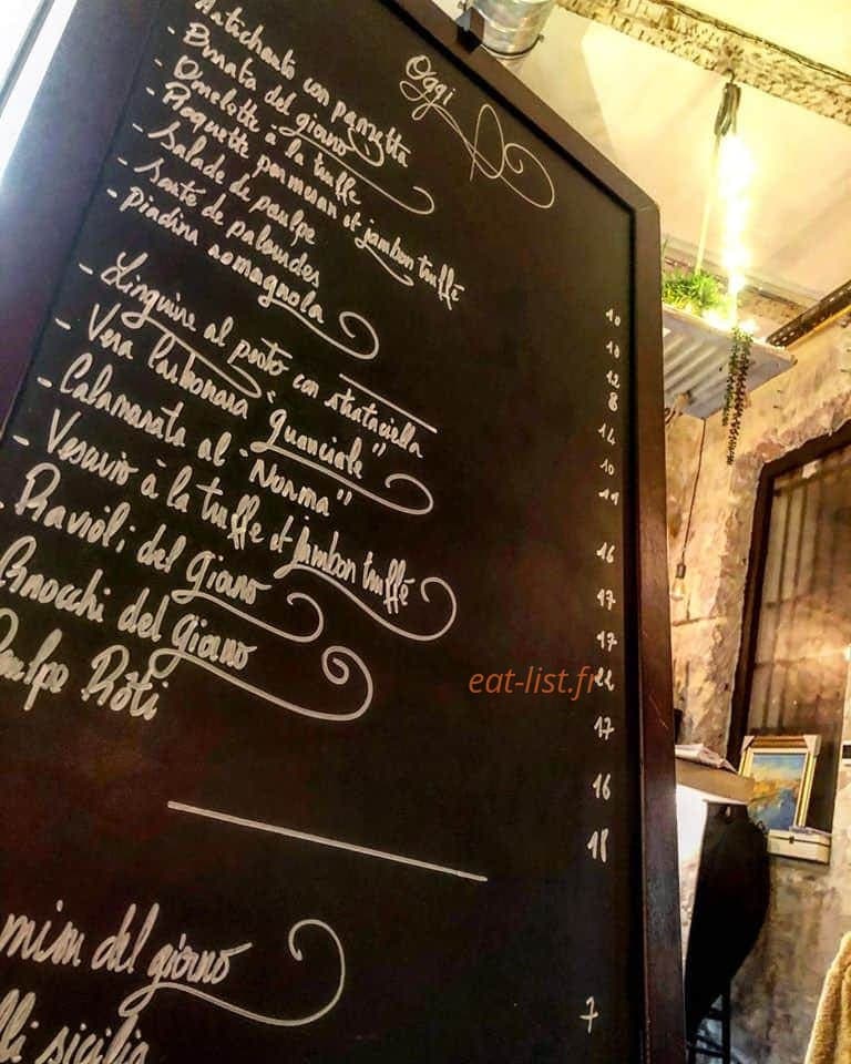 La bocca Mrs — carte page 1