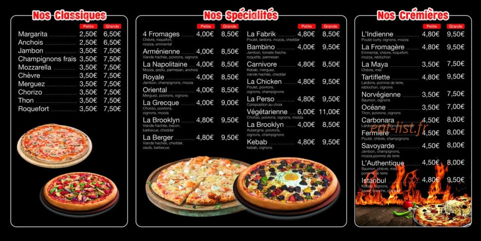 La Fabrik — carte page 1