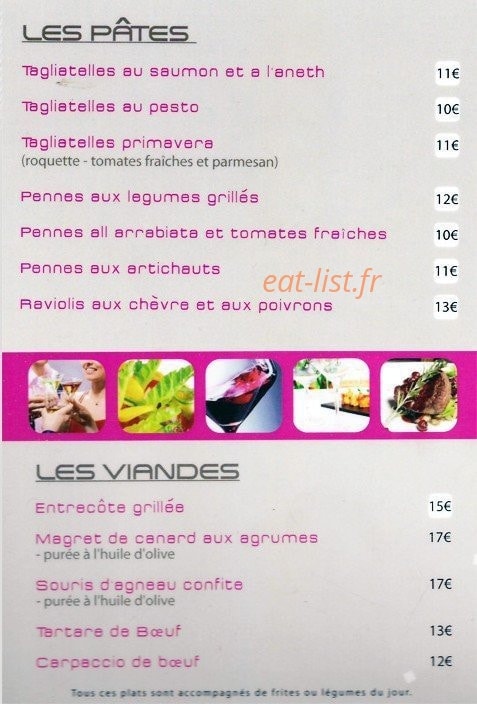 La Fiesta — carte page 2