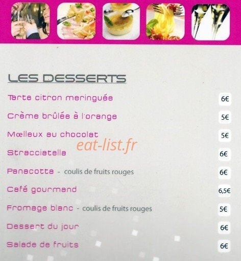 La Fiesta — carte page 4