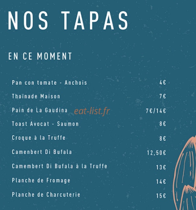 La Gaudina — carte page 1