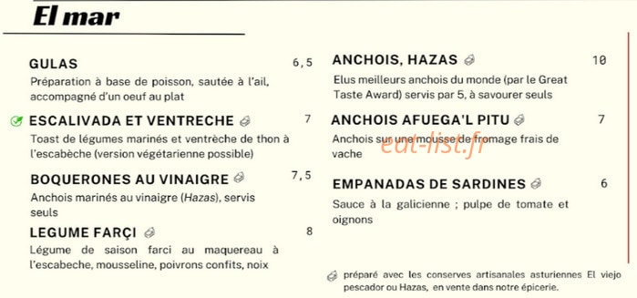 La Nena — carte page 2