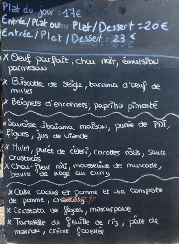 La Rostantine — carte page 1