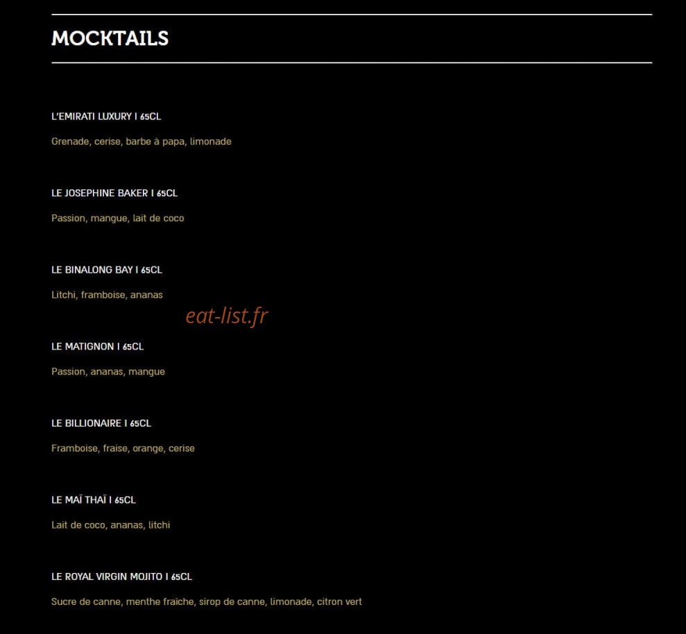 Le Chill — carte page 4