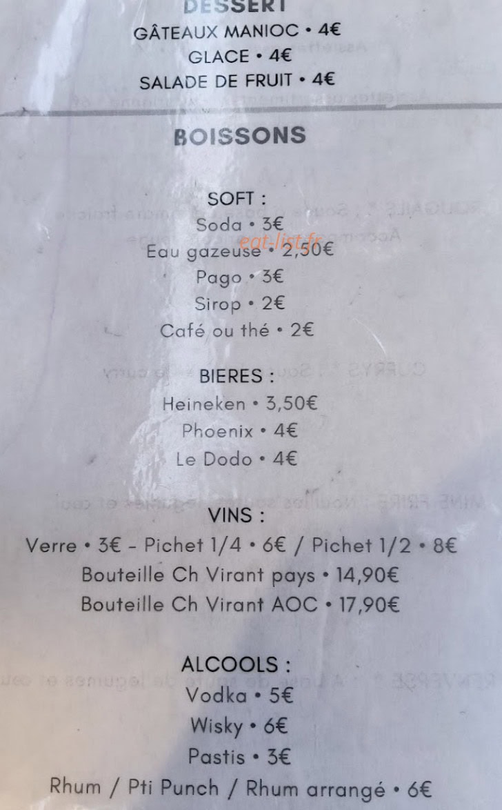 Le Dodo — carte page 2