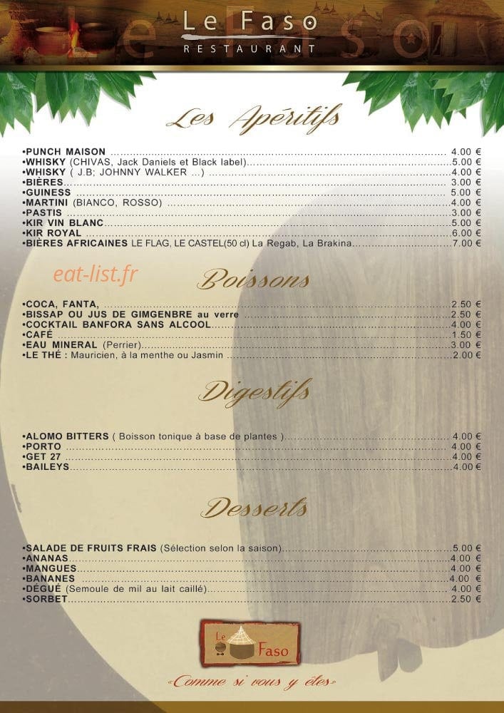 Le Faso — carte page 2
