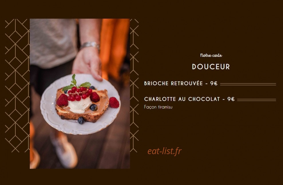 Le Petit Guste — carte page 2