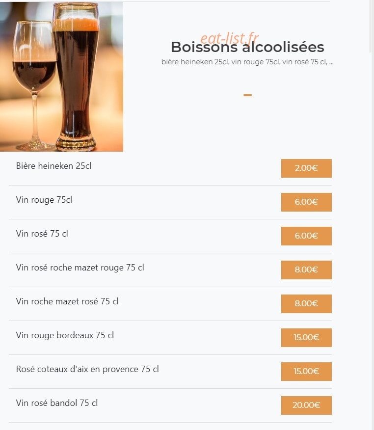 Le Temps d'une Pizza — carte page 11