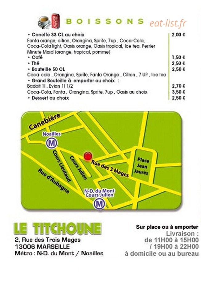 Le Titchoune — carte page 3